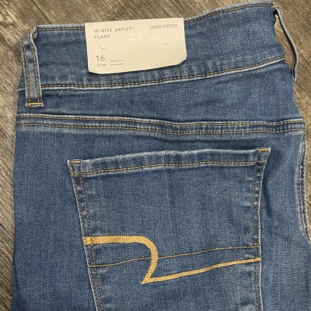 American Eagle High Rise Flare Jeans